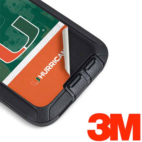 University of Miami U Hurricanes Otterbox Defender Galaxy Skin