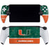 University of Miami U Hurricanes PlayStation Portal Remote Player Skin