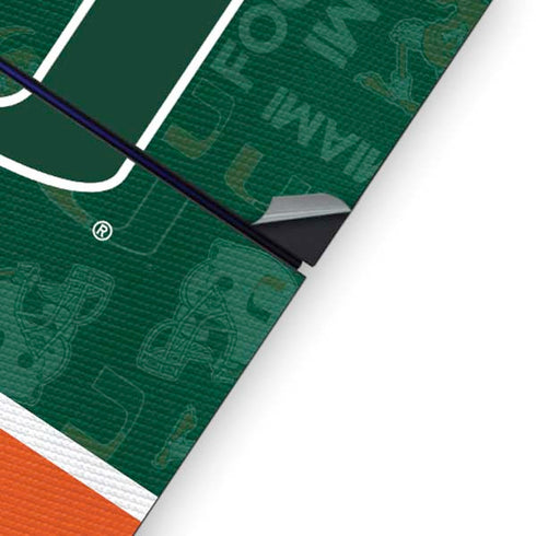 University of Miami U Hurricanes PS4 Console Skin