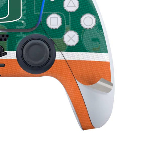 University of Miami U Hurricanes PS5 Controller Skin