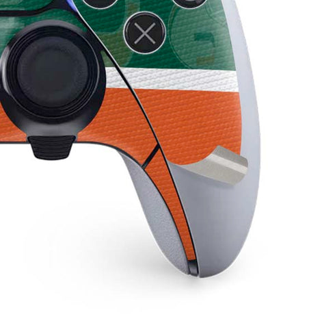 University of Miami U Hurricanes PS5 DualSense Edge Pro Controller Skin