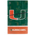 University of Miami U Hurricanes PS5 Slim Disk Console Skin