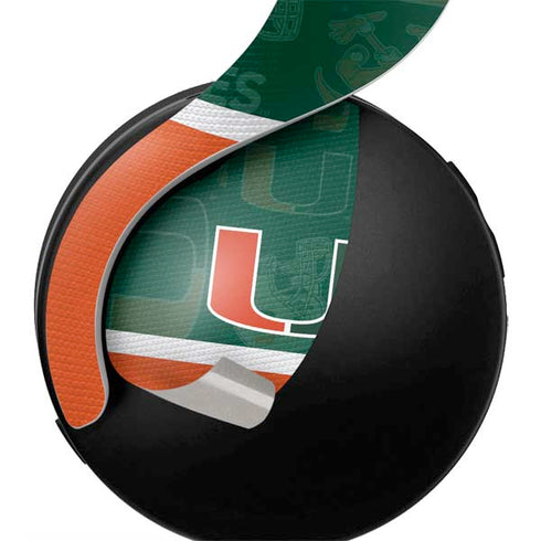 University of Miami U Hurricanes PULSE 3D Wireless Headset for PS5 Skin