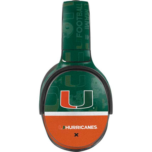 University of Miami U Hurricanes Skullcandy Venue Skin
