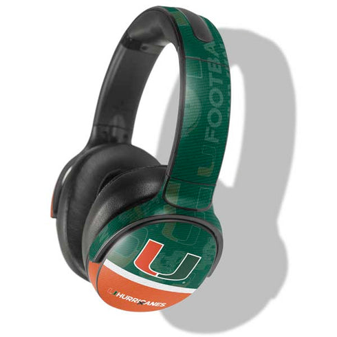 University of Miami U Hurricanes Skullcandy Venue Skin