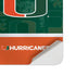 University of Miami U Hurricanes Surface Duo Skin