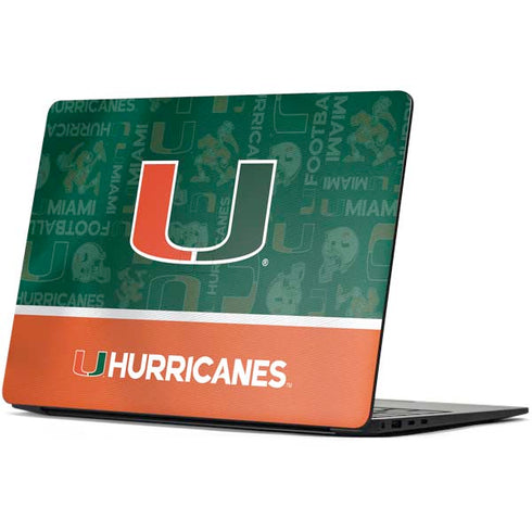 University of Miami U Hurricanes Surface Laptop 7 13.8in Skin