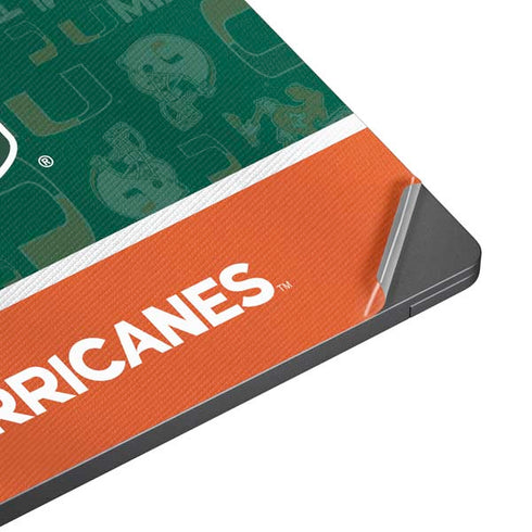 University of Miami U Hurricanes Surface Laptop 7 13.8in Skin