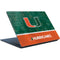 University of Miami U Hurricanes Surface Laptop Skin