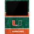 University of Miami U Hurricanes Surface Pro 7 Skin