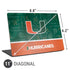 University of Miami U Hurricanes Universal Laptop 11in (8.8 x 6.2in) Skin