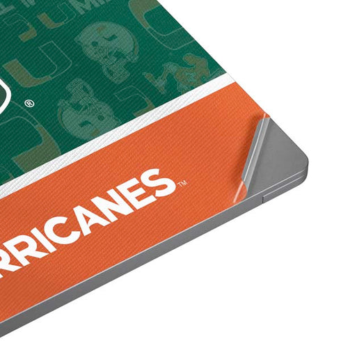 University of Miami U Hurricanes Laptop Skins