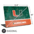 University of Miami U Hurricanes Universal Laptop 17in (13.8 x 10in) Skin