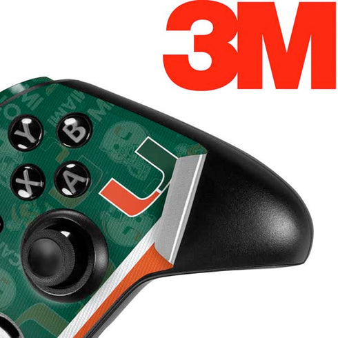University of Miami U Hurricanes Xbox One Elite Controller Skin