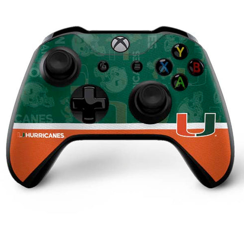 University of Miami U Hurricanes Xbox One X Bundle Skin