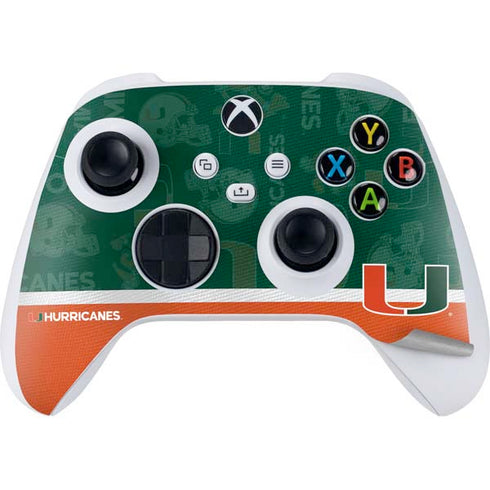 University of Miami U Hurricanes Xbox Series S Bundle Skin