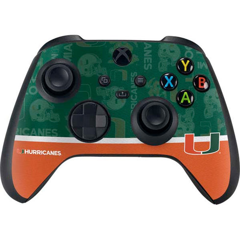 University of Miami U Hurricanes Xbox Series X Bundle Skin