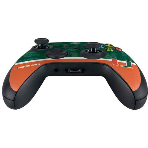 University of Miami U Hurricanes Xbox Series X Controller Skin