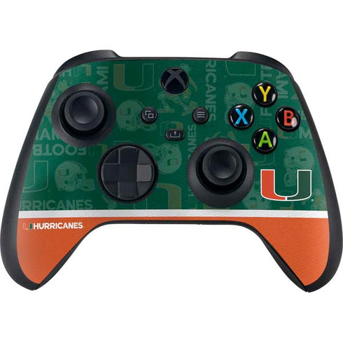 University of Miami U Hurricanes XBox Series X Digital Edition Bundle Skin