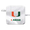 University of Miami White Jersey 85W Power Adapter (15 and 17 inch MacBook Pro Charger) Skin