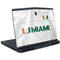 University of Miami White Jersey Dell Alienware Skin