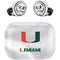 University of Miami White Jersey Amazon Echo Buds Skin