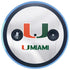 University of Miami White Jersey Amazon Echo Skin