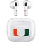 University of Miami White Jersey Apple AirPods (3rd Gen 2021) Skin