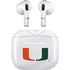University of Miami White Jersey Apple AirPods (3rd Gen 2021) Skin