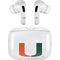 University of Miami White Jersey Apple AirPods Pro Skin