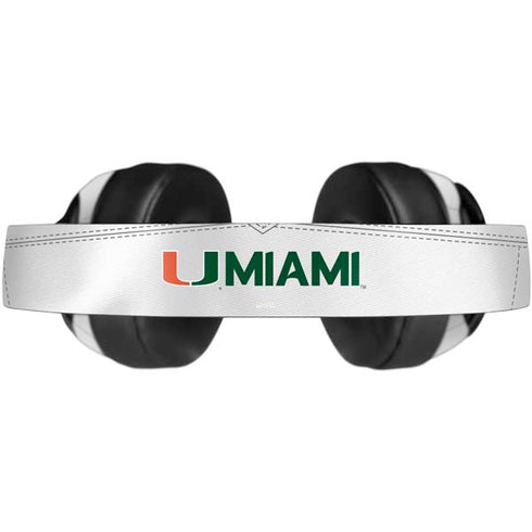 University of Miami White Jersey Beats Solo Pro Skin