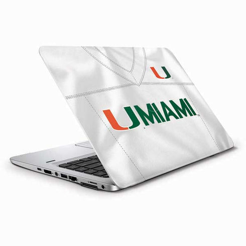 University of Miami White Jersey HP Elitebook Skin