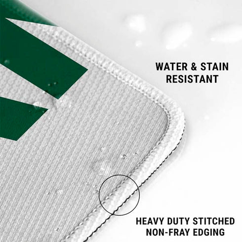 University of Miami White Jersey Gaming Mouse Pad