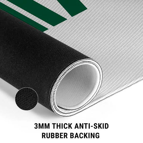 University of Miami White Jersey Gaming Mouse Pad