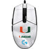 University of Miami White Jersey G203 Prodigy RGB Wired Gaming Mouse Skin