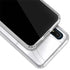 University of Miami White Jersey Galaxy A10e Clear Case