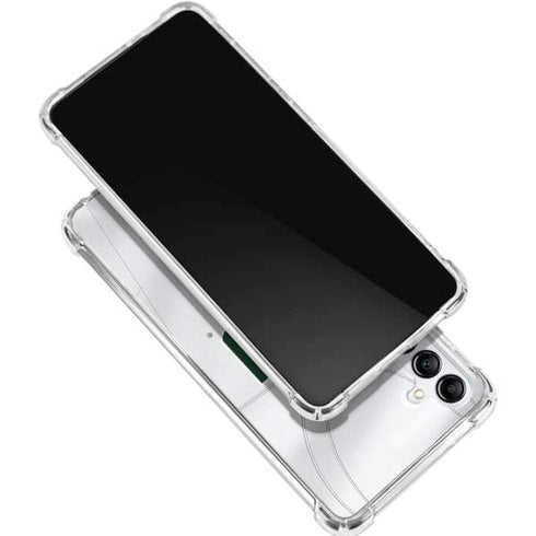 University of Miami White Jersey Galaxy A16 5G Clear Case