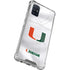 University of Miami White Jersey Galaxy A51 5G Clear Case