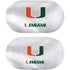 University of Miami White Jersey Galaxy Buds Plus Skin