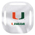 University of Miami White Jersey Galaxy Buds Pro Skin