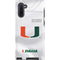 University of Miami White Jersey Galaxy Note 10 Pro Case