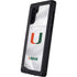 University of Miami White Jersey Galaxy Note 10 Waterproof Case