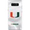 University of Miami White Jersey Galaxy Note 8 Skin