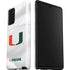 University of Miami White Jersey Galaxy Note20 5G Pro Case