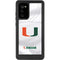 University of Miami White Jersey Galaxy Note20 5G Waterproof Case