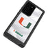 University of Miami White Jersey Galaxy Note20 Ultra 5G Waterproof Case