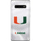 University of Miami White Jersey Galaxy S10 Plus Skin