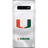 University of Miami White Jersey Galaxy S10 Plus Skin