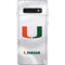 University of Miami White Jersey Galaxy S10 Skin