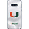 University of Miami White Jersey Galaxy S10e Skin